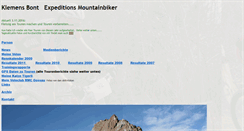 Desktop Screenshot of klemensbont.ch